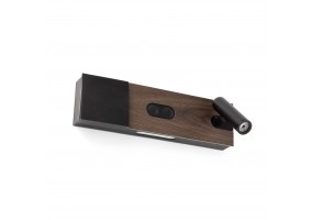 Sieninis šviestuvas MAGOS WALNUT dimeriuojamas